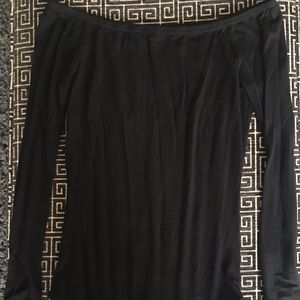 Black Off the Shoulder Bodysuit